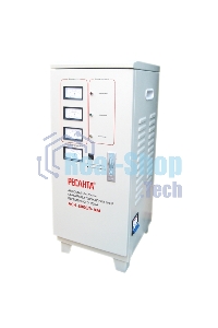 Стабилизатор трехфазный Ресанта АСН-6 000/3 63/4/3 380В±2%, Габ. 290х330х680, Вес 29 кг, напол