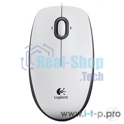 Мышь проводная Logitech M100 белый, 1000 dpi, USB, кнопки - 3