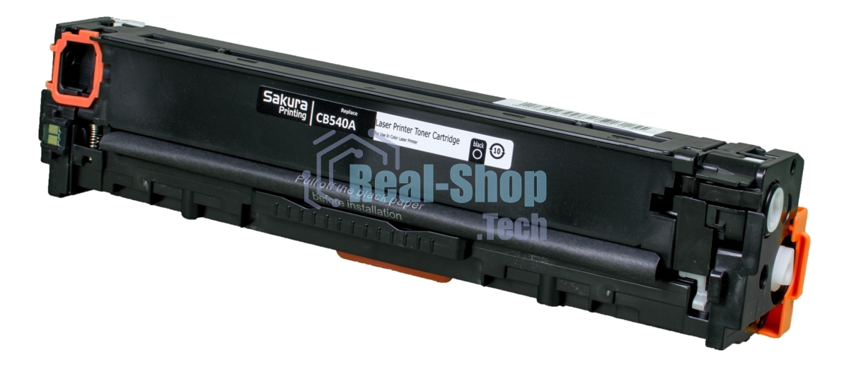 Картридж лазерный Sakura CB540A для HP Color LJ CM1312MFP/CP1215/CP1515/CP1518, черный, 2300 к.