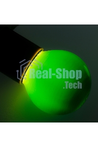 Лампа накаливания Neon-night e27 10 Вт зеленая колба