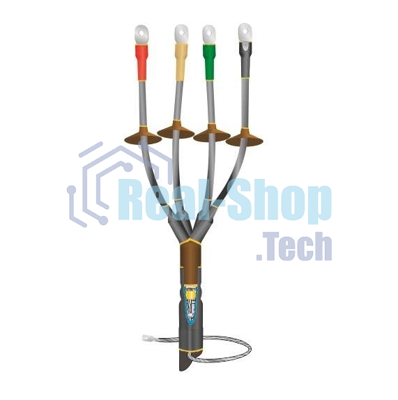 Муфта кабельная концевая наруж. уст. 1кВ КНТп 4х(16-25мм) без наконеч. Нева-Транс Комплект 22020071