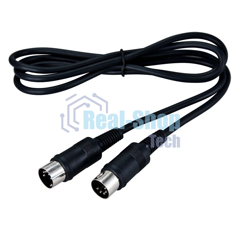 Шнур Rexant DIN 5 Pin - DIN 5 Pin, длина 1,2 метра