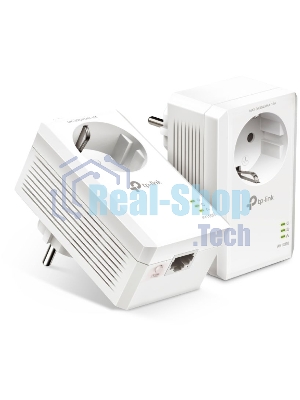 Сетевой адаптер TP-Link AV1000 Gigabit Passthrough Powerline Starter KitSPEED: 1000 Mbps PowerlineSPEC: Broadcom CPU, HomePlug AV2, 1+1 Gigabit PortFEATURE: Plug and Play, tpPLC Utility, Pair for More Security, Extra Power SocketKIT: 2× TL-PA7017P