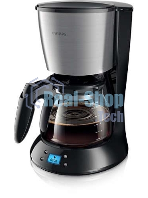 Кофеварка капельная Philips HD7459/20 черный, исп. кофе - молотый, 1.2 л, 1000 Вт.