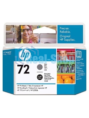 Печатающая головка HP №72 C9380A фото черный/серый печатающая головка для HP DJ T1100/T610