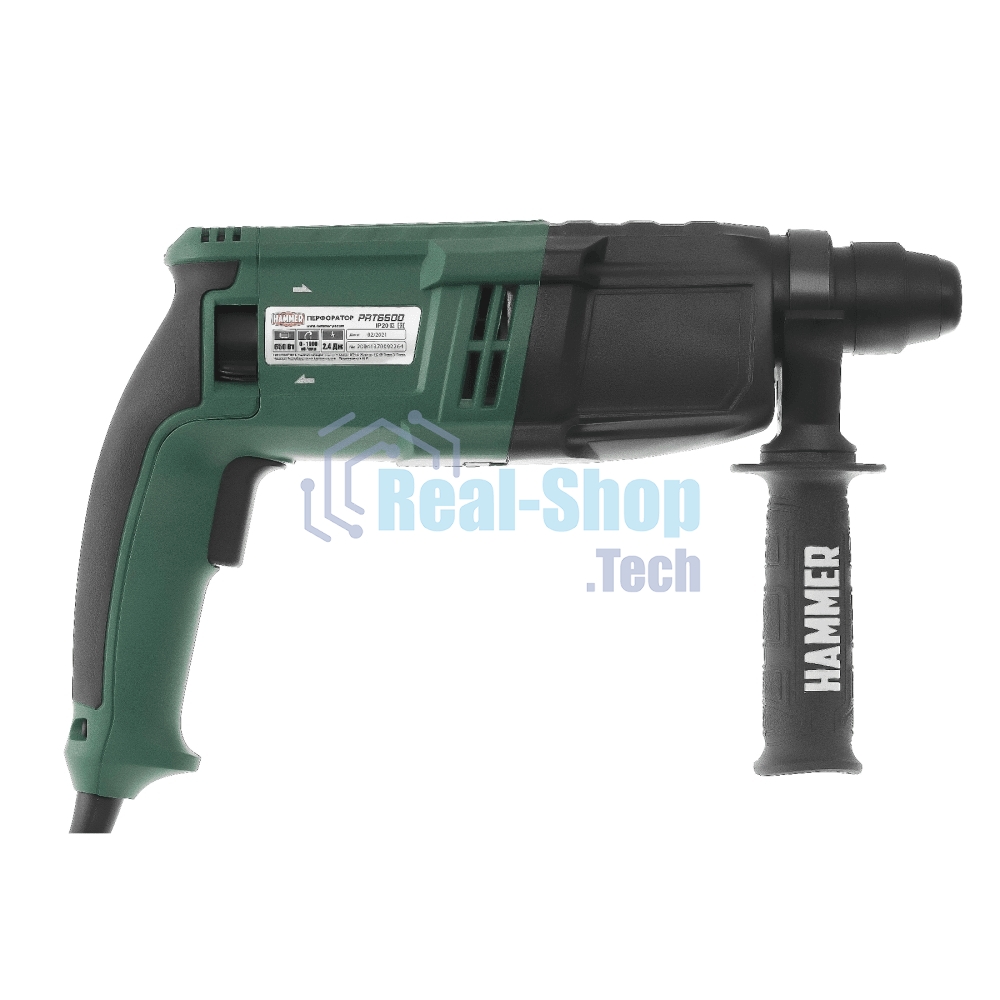 Перфоратор Haммer Flex PRT650D 650 Вт SDS+ 24мм 0-1000об/мин 2.4Дж 3 режима кейс