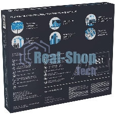 Прожектор светодиодный Gauss Qplus 50Вт 6500К 4250лм IP65 графит. сер. 1/10