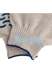 Перчатки трикотажные, ПВХ-покрытие 