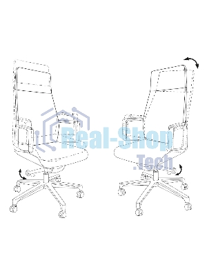 Кресло Бюрократ JONS/CASHGREY серый
