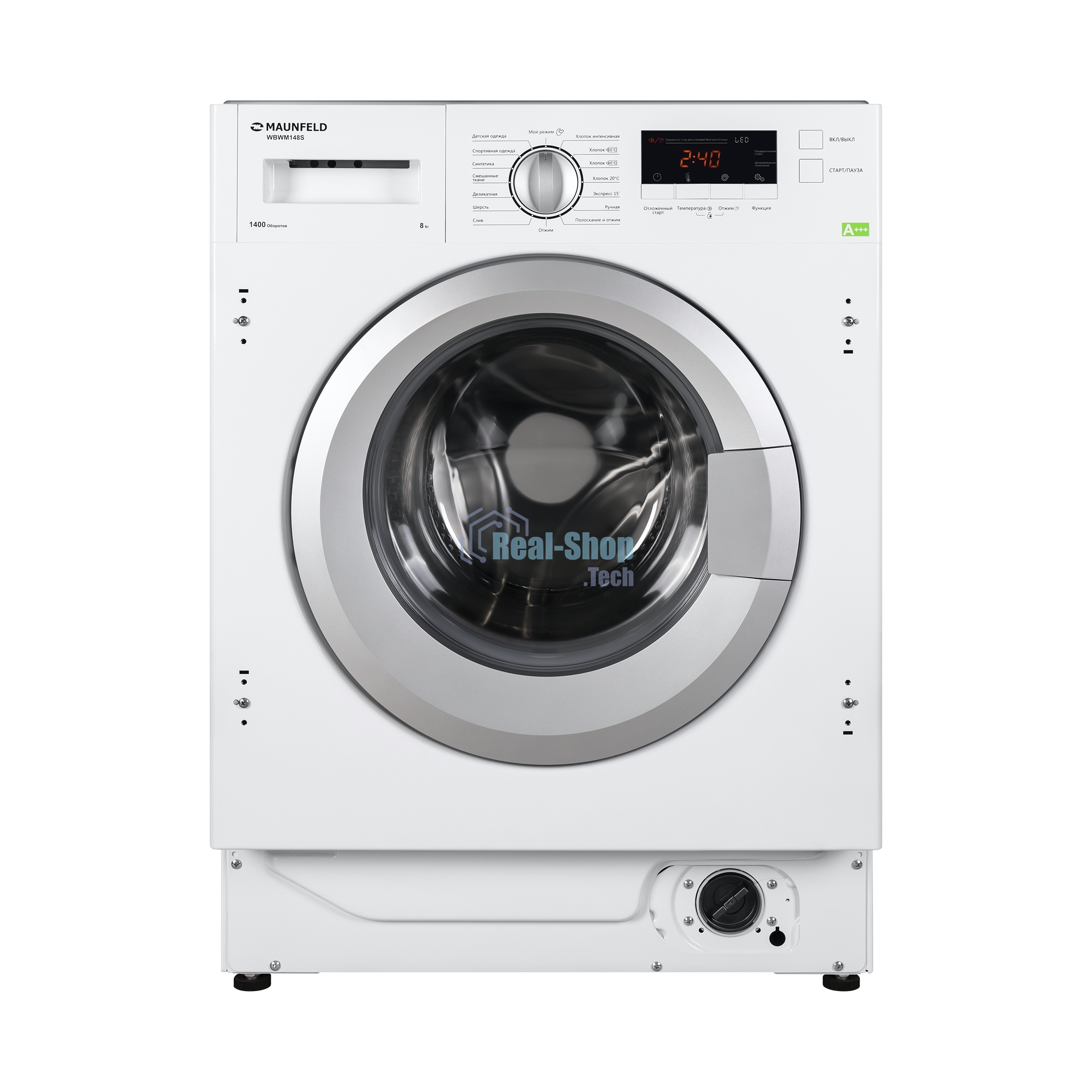 Встраиваемая стиральная машина Maunfeld MBWM148S