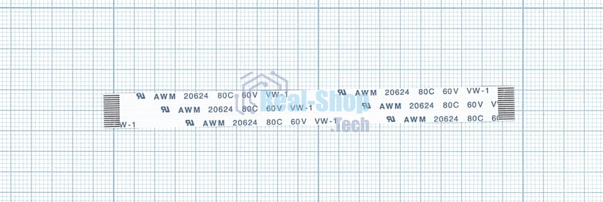 Шлейф универсальный 16pin, шаг 0.5 мм, длина 10 см