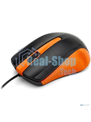 Мышь проводная ExeGate Professional Standard SH-9030BO черный/оранжевый, 1200 dpi, USB, кнопки - 3
