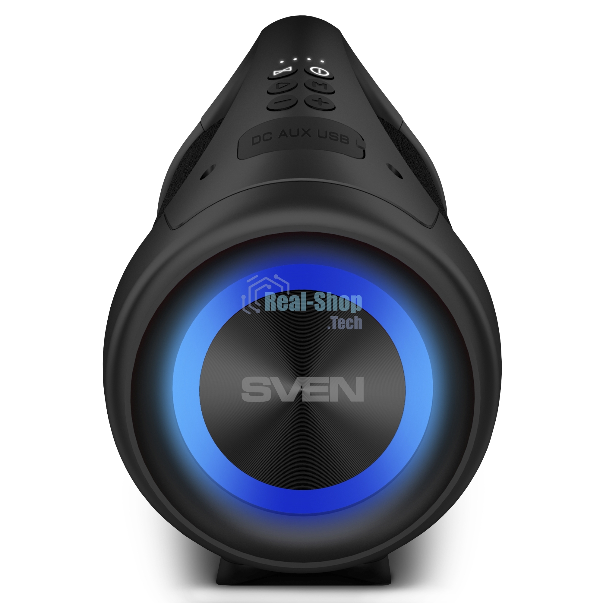 Акустическая система Sven 370 2.0 черные (2x2W, USB, RGb подсветка)