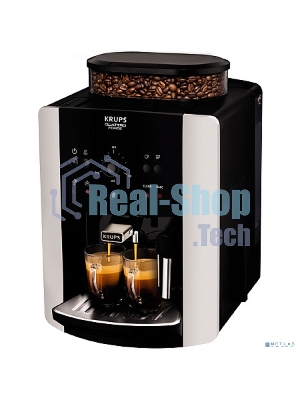 Кофемашина Krups Arabica EA811810 1450Вт черный/серебристый