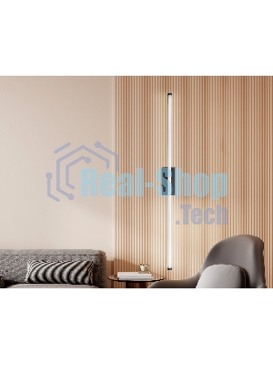 Настенный светодиодный светильник Ambrella light FL6122 BK черный 14W 3000K-6400K 610*45*80