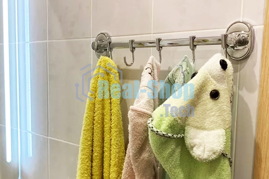 Крючок для полотенца Potato Genus 5 крючков, хром P2914-5
