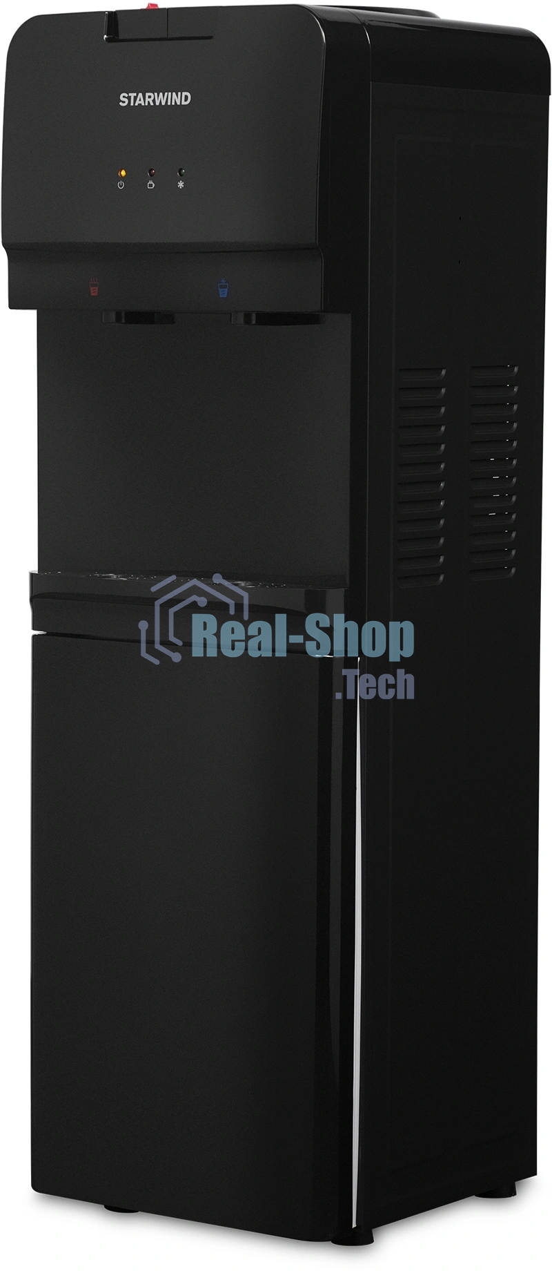 Кулер для воды Starwind SW-1005TEW, верхняя загрузка, нагрев 95 °С, охлаждение 10 °С, черный