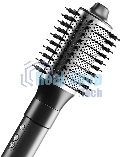 Фен-щетка Haier HHS-602 графитовый, 1400 Вт, 25 мм