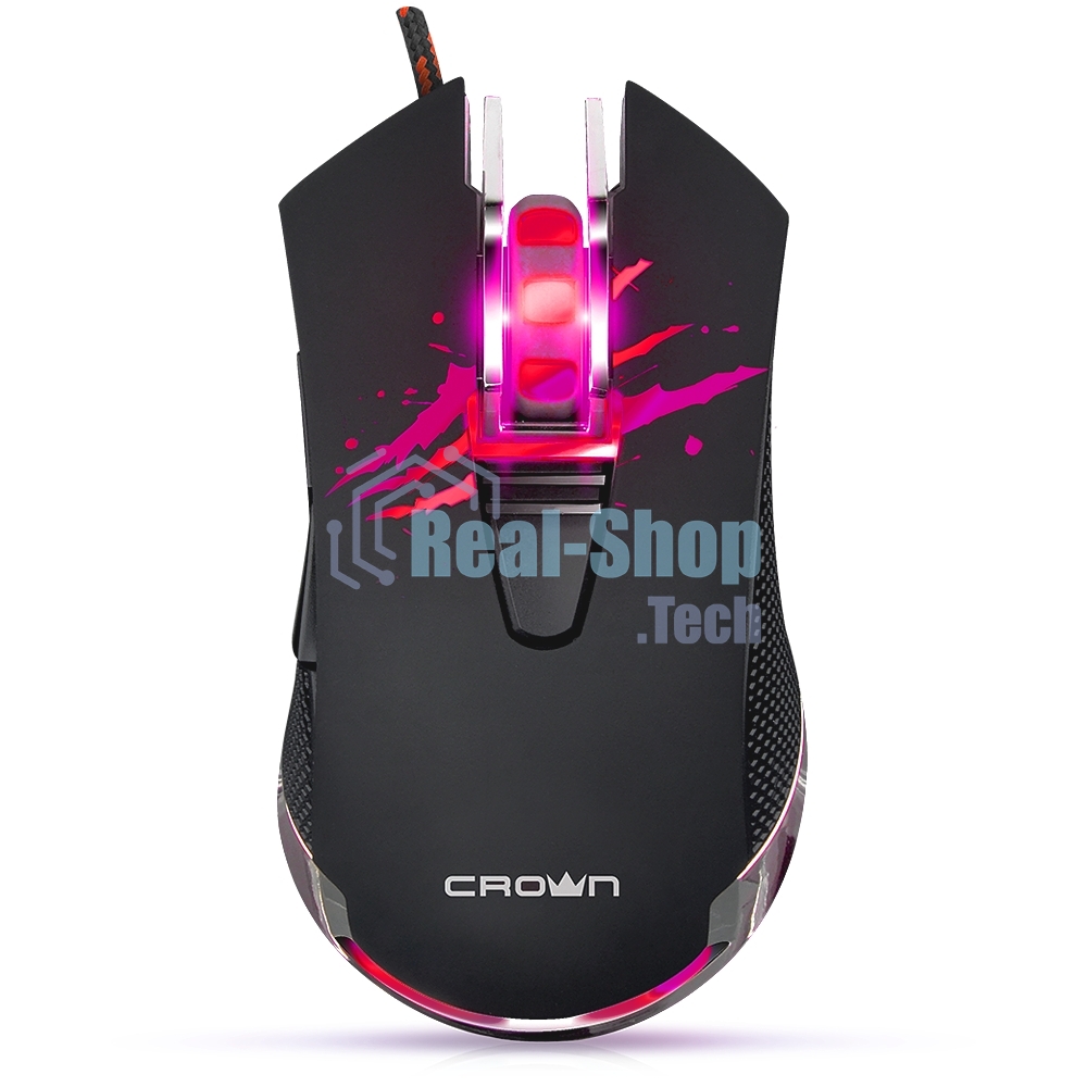 Мышь проводная CROWN Gaming CMXG-614 USB CM000001532 DPI 800/1000/1600/2400