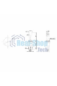 Тумблер Rexant 12V 20А (3c) ON-OFF однополюсный с красной подсветкой