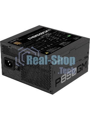 Блок питания Gigabyte GP-P850GM RTL, 850Вт, 80 PLUS Gold, 120мм, модульный, черный