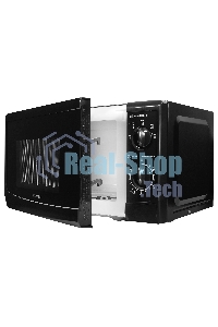Микроволновая печь Starwind SWM5720 черный, 20 л, 700 Вт, переключатели - поворотный механизм