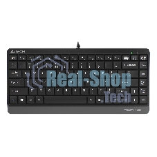 Клавиатура проводная A4Tech Fstyler FK11 USB серый/черный