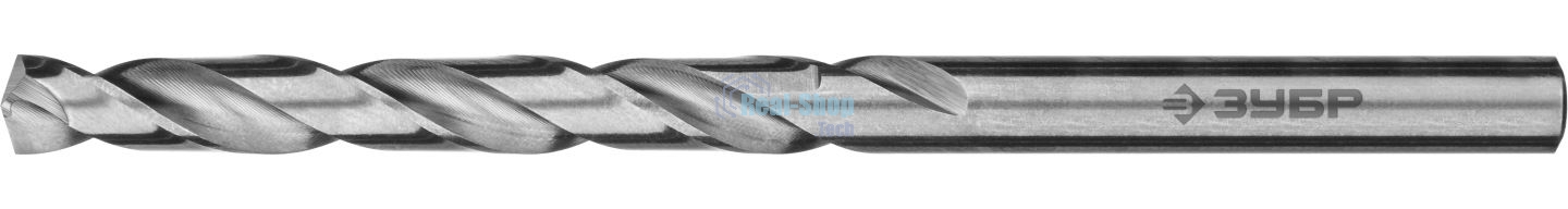 Сверло по металлу Зубр ПРОФ-А 6.5х101мм, сталь Р6М5, класс А