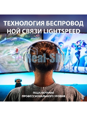Гарнитура Logitech G435 белый, беспроводная, Bluetooth/USB, до 18 ч