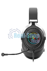 Гарнитура проводная с микрофоном A4Tech Bloody G535 черный/серебристый 2м мониторные USB оголовье (G535 (BLACK+SILVER) USB)