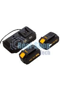 Цепная пила аккумуляторная бесщет. Denzel RCS400-36, Li-ion, 36 В, 4 А·ч, шина 400 мм/58610