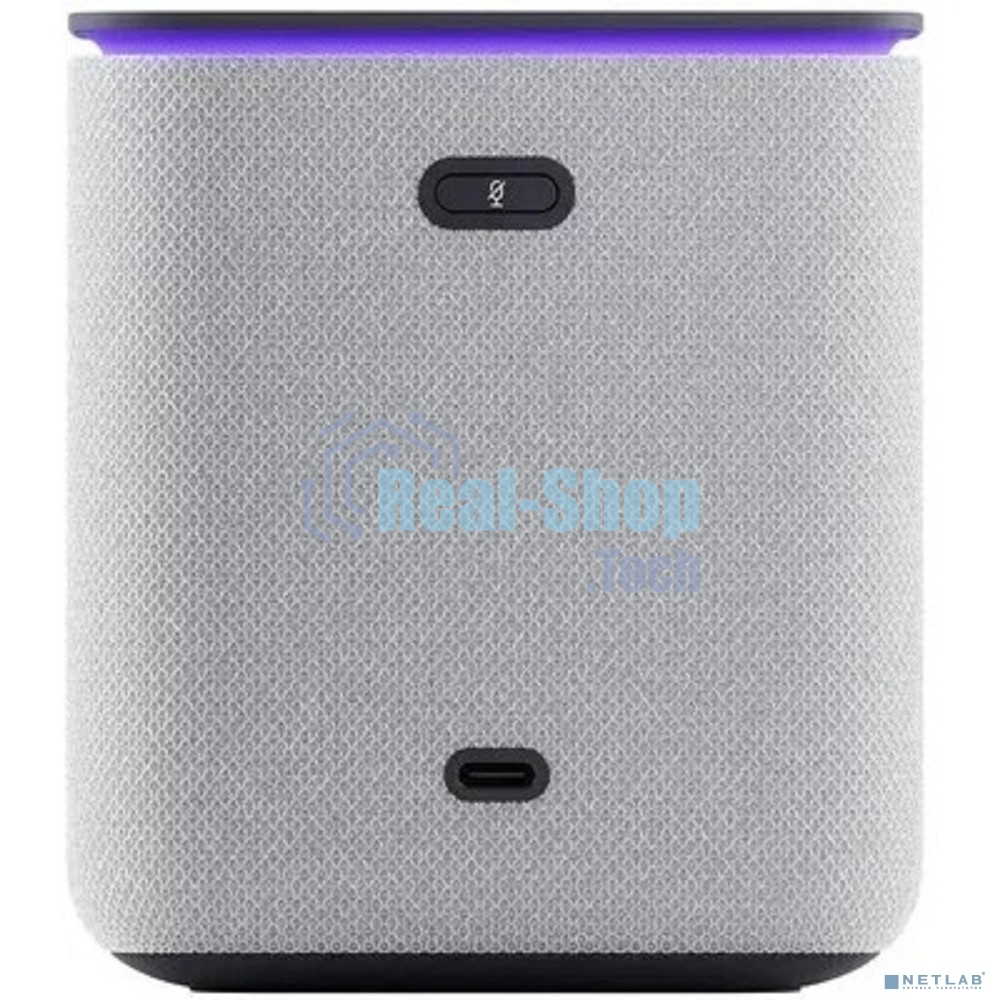 Умная колонка Яндекс Станция Миди, ZigBee, 24Вт, с голосовым ассистентом Алиса на YaGPT, серый