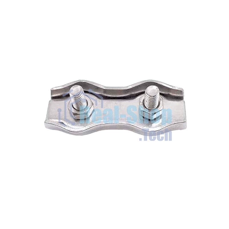 Зажим для троса Duplex 4мм