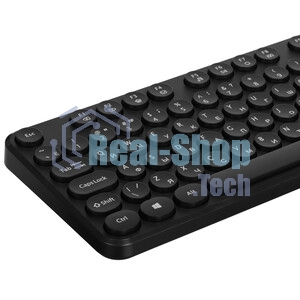 Комплект клавиатура+мышь Rapoo X260S беспроводной, USB, 1000 DPI, чёрный
