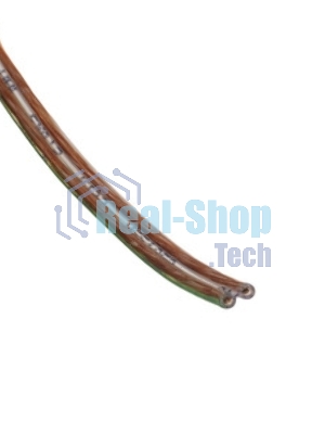 Акустический кабель Cablexpert CC-TC2x0,5-30M, прозрачный, 30 м, бухта
