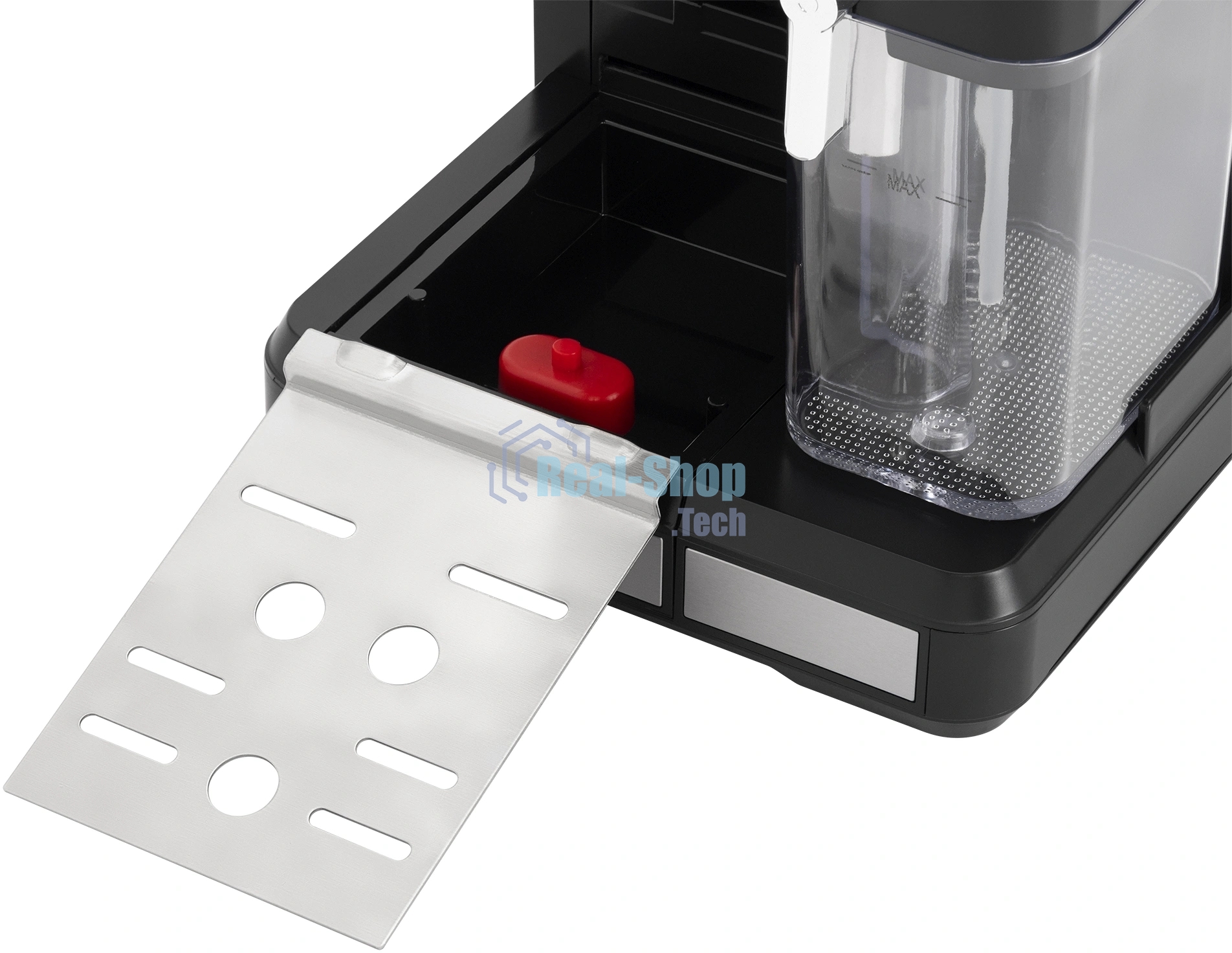 Кофеварка рожковая Vitek Midnight VT-8490 черный/серебристый 1,65 л 1238Вт 15 бар