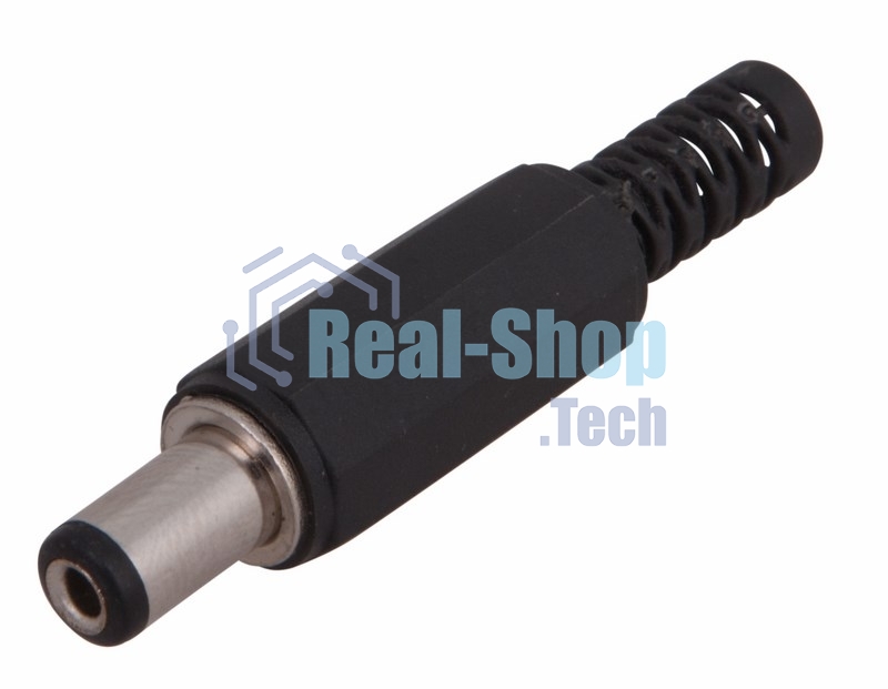 Разъем питания Rexant штекер 2.1х5.5х10мм