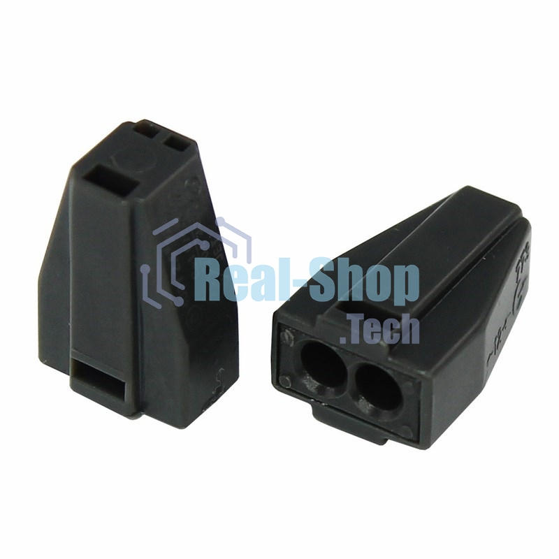 Соединительная клемма с пастой Rexant 2-х проводная до 2,5 мм², (5 шт.)