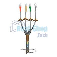 Муфта кабельная концевая наружной установки 1кВ КНТпН 4х(70-120мм) с болтовыми наконечниками Нева-Транс Комплект 22020097