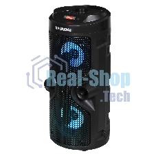 Минисистема Hyundai H-MC150 черный 50Вт/FM/USB/BT/SD/MMC