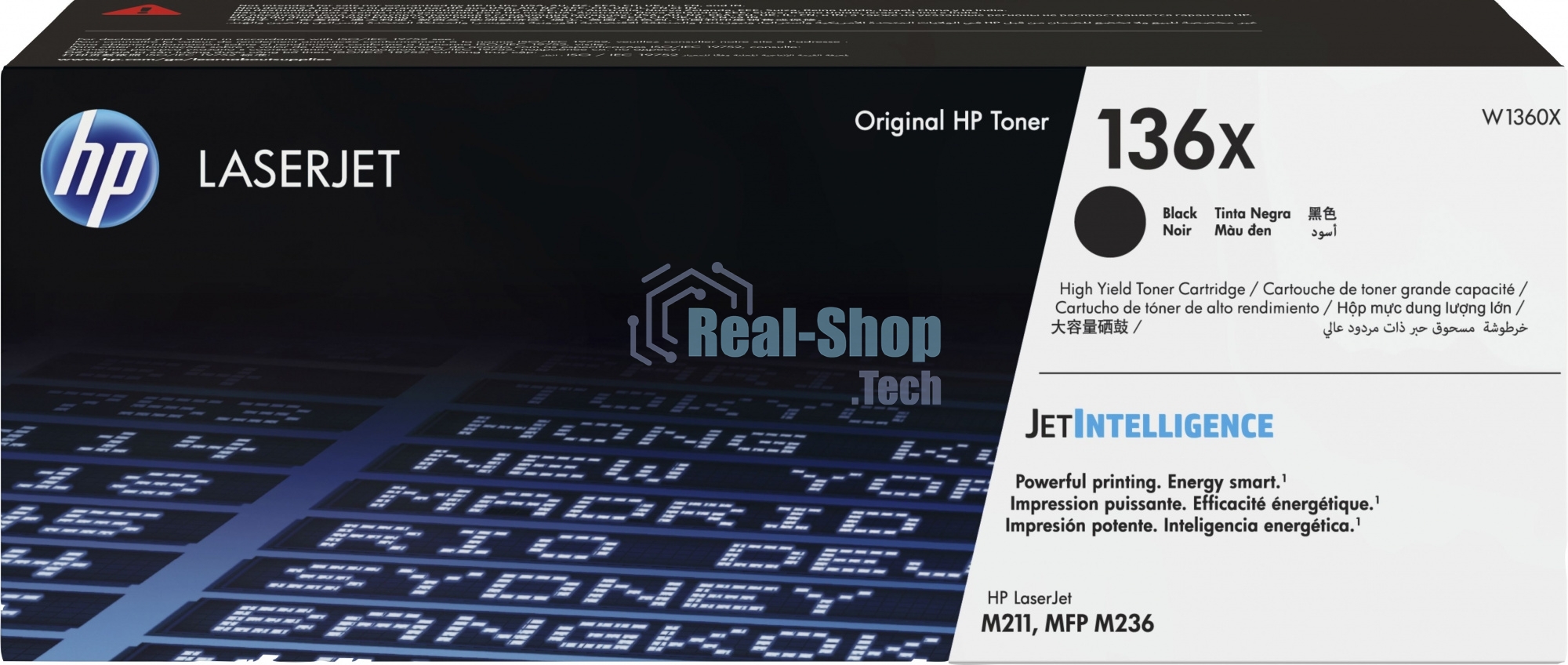 Картридж лазерный HP 136X черный Original LaserJet Toner Cartridge