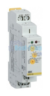 Реле повышения напряжения ORV 1ф 110-240В AC/DC ИЭК ORV-02-AD110-240