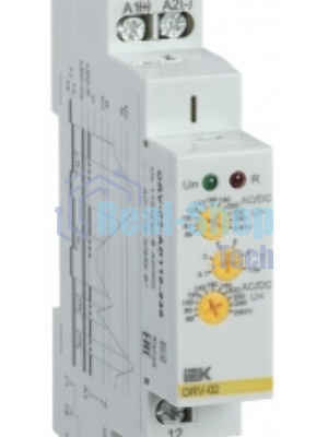 Реле повышения напряжения ORV 1ф 110-240В AC/DC IEK ORV-02-AD110-240