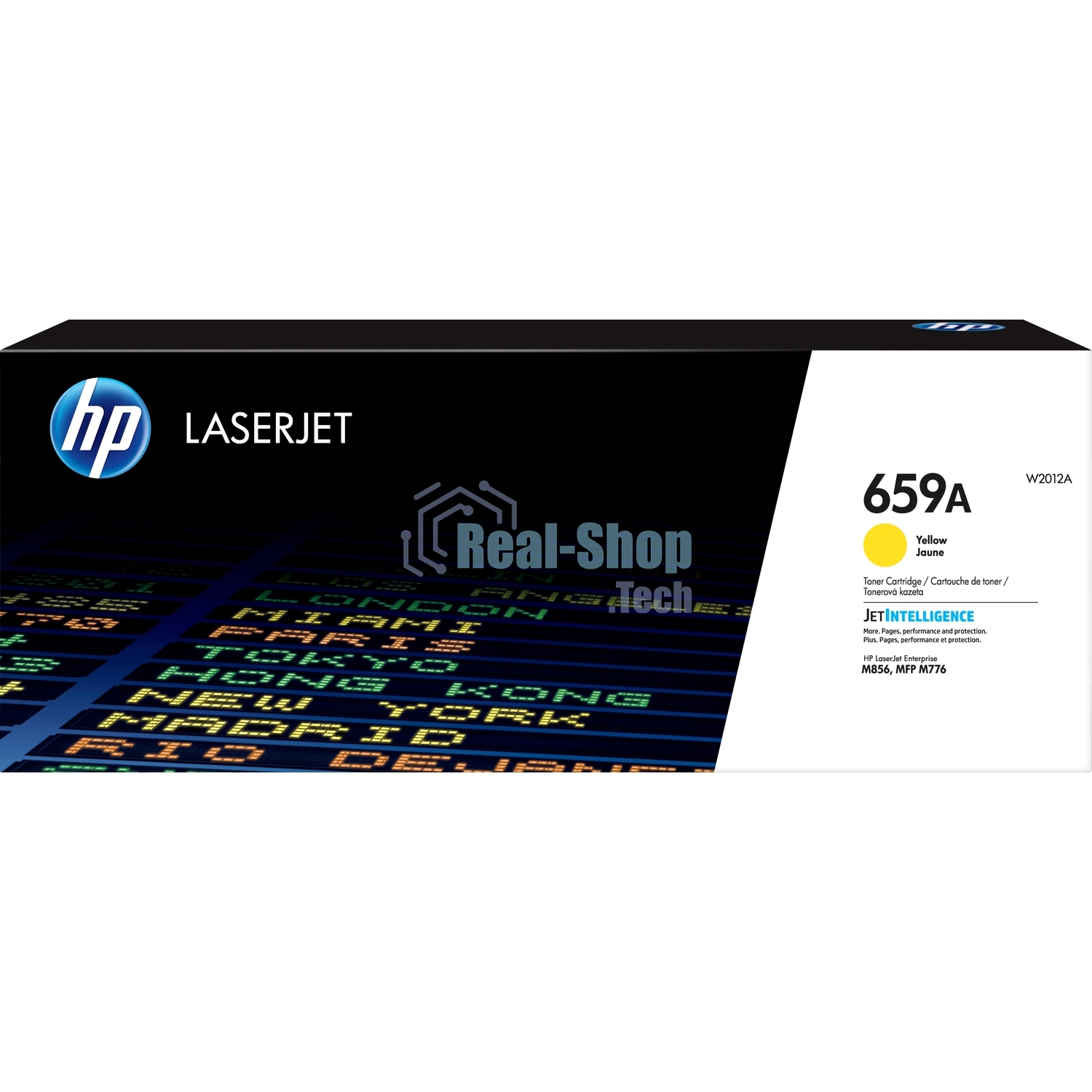 Картридж лазерный HP 659A W2012A желтый для HP LJ M856/M776 (13000 стр.)