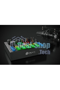 Микрофон проводной Оклик SM-600G 2.5м черный