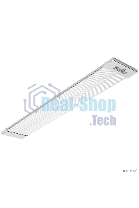 Обогреватель инфракрасный Ballu BIH-APL-0.6-M серый, 600 Вт, 12 м2