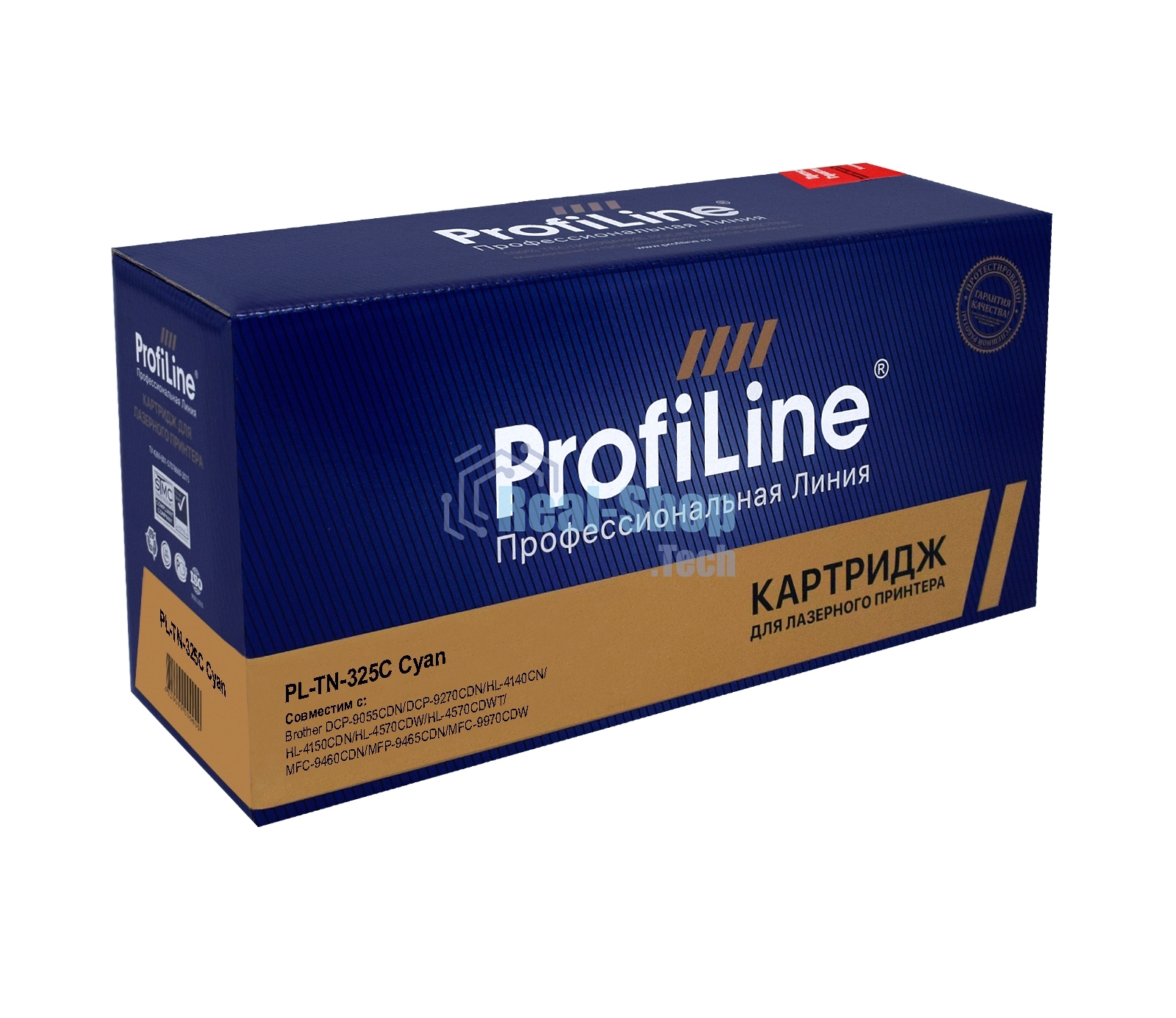 Картридж ProfiLine PL-TN-325C для принтеров Brother DCP-9055CDN/DCP-9270CDN/HL-4140CN/HL-4150CDN/HL-4570CDW/HL-4570CDWT/MFC-9460CDN/MFP-9465CDN/MFC-9970CDW Cyan 3500 копий