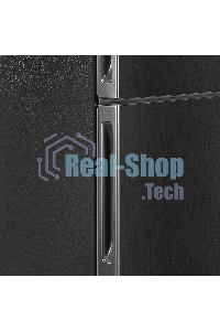 Холодильник Maunfeld MFF185NFSB10 черная нержавеющая сталь двухкамерный инвертор 240/100л морозилка снизу, No Frost