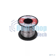 Припой катушка Rexant ПОС-61 без канифоли (3,0 мм, 100 г)