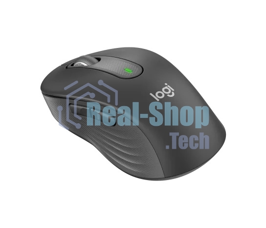 Мышь беспроводная Logitech Signature M650 графитовый, 4000 dpi, радиоканал, Bluetooth, USB, кнопки - 5